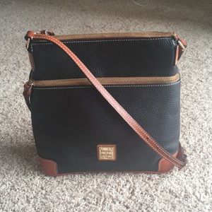 Dooney & Bourke Pebble Leather Crossbody Handbag